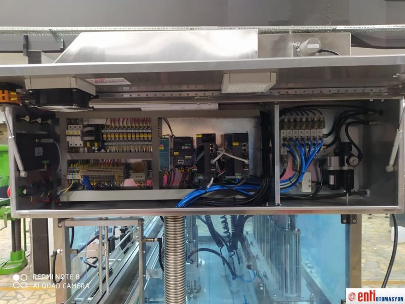 Servo motor sistemli Nozul Dolum Makine Otomasyonu 