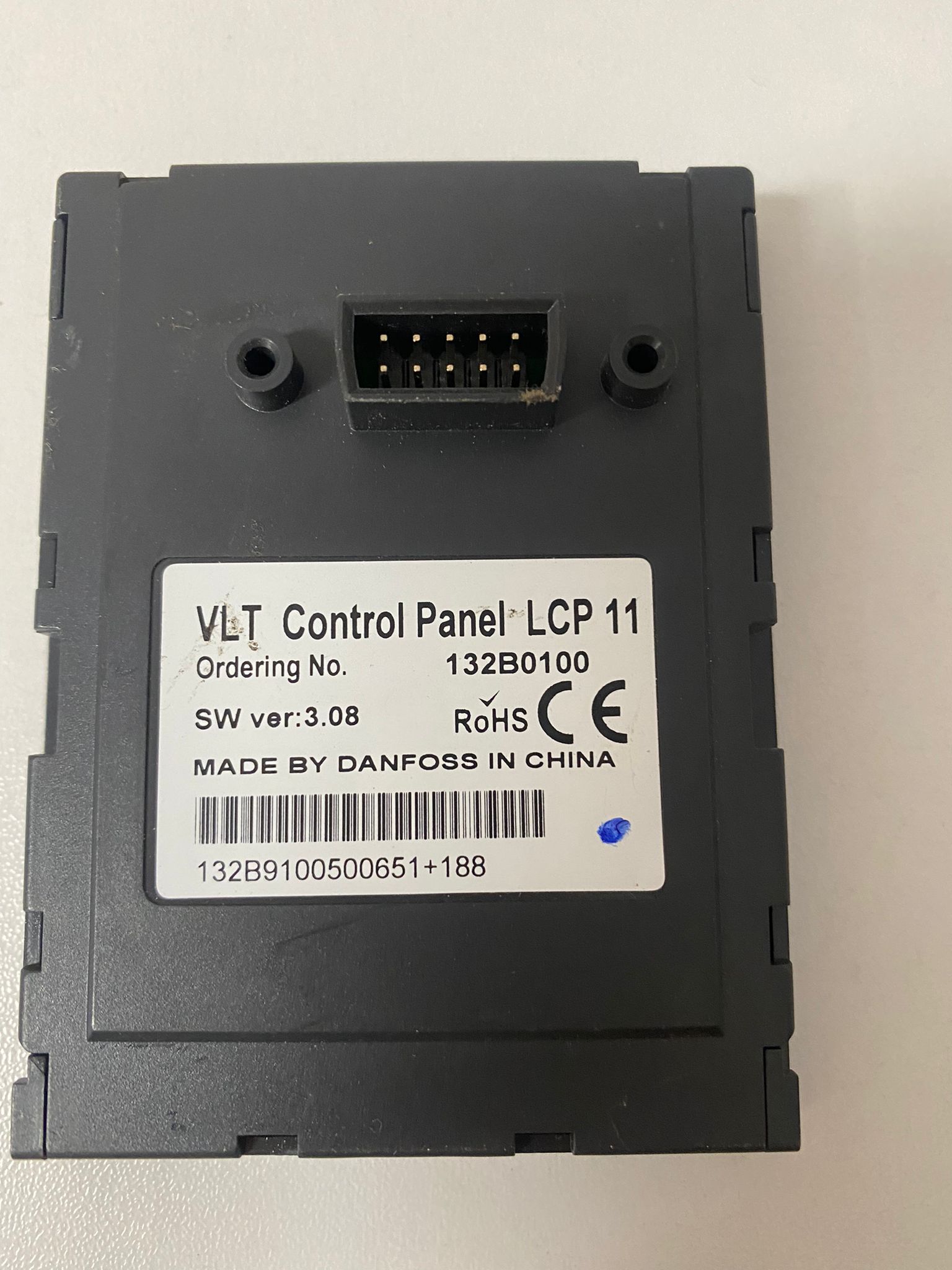 132B0100 CONTROL PANEL