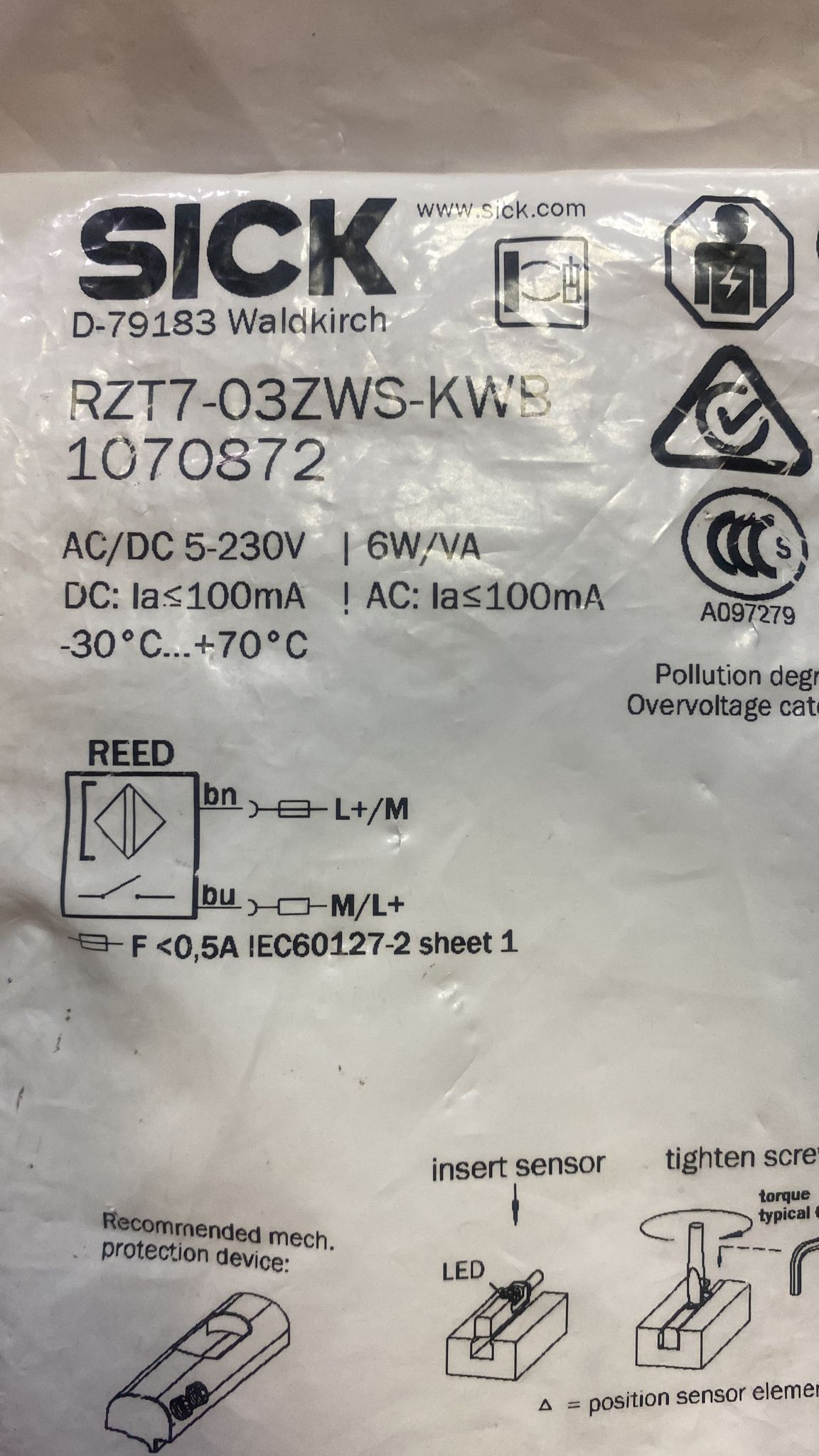 RZT7-03ZWS-KWB 1070872